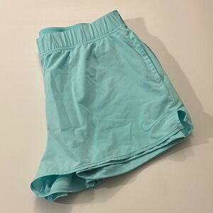 Nike Women's Aqua Athletic Shorts